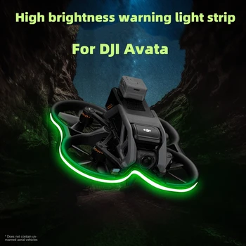 Ослепительная светодиодная световая лента для траверсирующей машины DJI Avata, яркая световая лента для предупреждения о ночном полете, для аксессуаров DJI