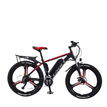 26-дюймовый Электрический велосипед для взрослых, горный Электрический Велосипед, Рама из алюминиевого сплава, Двойной дисковый тормоз, Чувствительная литиевая батарея
