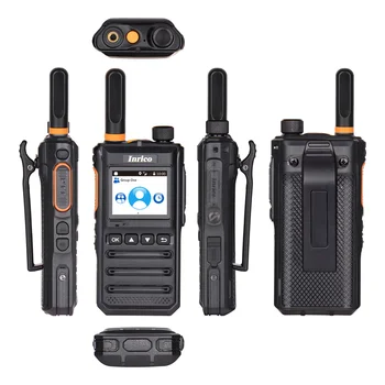 Inrico T640A zello app радио Android портативная рация poc GPS SOS CB fm-радио Сеть 4G walki talki