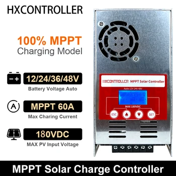 2880 Вт MPPT Контроллер Заряда Солнечной Панели Автоматический 12 В 24 В 48 В Батарея Солнечной Системы Regulaotr 180VDC С ЖК-экраном Для Lifepo4 GEL