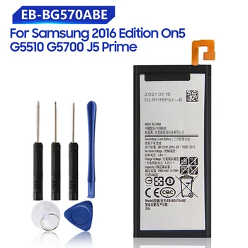 Сменный Аккумулятор EB-BG570ABE Для Samsung Galaxy 2016 Edition On5 G5510 J5 Prime G5700 EB-BG57CABE 2400 мАч