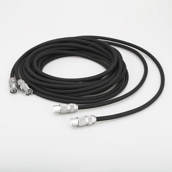 Viborg HIFI OFC Multiple pure copper XLR от мужчины к женщине сбалансированный соединительный кабель Удлинитель XLR кабеля