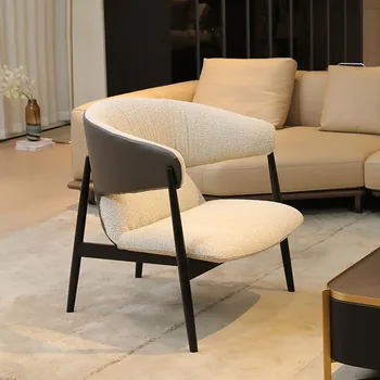 Современный Роскошный дизайнерский диван Деревянный Одноместный Дизайнерское Офисное кресло для макияжа Accent Mobile Muebles Para El Hogar Furniture DWH