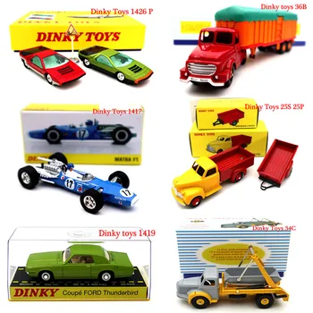 Серия Atlas Dinky Toys Грузовик Инженерный Пожарный автомобиль Гоночный автомобиль Отлитые под давлением модели Коллекция подарков