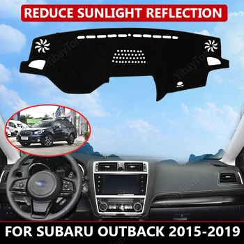 Чехол для приборной панели автомобиля Subaru Outback 2015-2019, защитный коврик, солнцезащитный козырек, Коврик для приборной панели, коврик для Авто