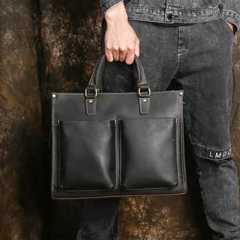 Производители AETOO поставляют точечный ретро модный тренд, портфель, сумка-мессенджер, кожаная сумка Crazy Horse, внешняя торговля в целом