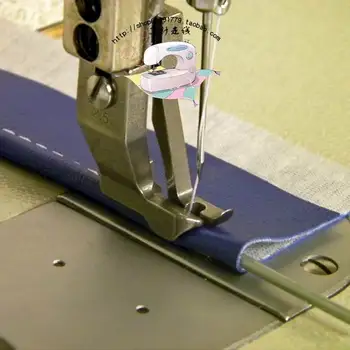 Промышленная швейная машина synchro car со встроенной подачей и толстым материалом-кожей внутри и снаружи стопы