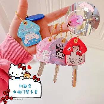 Sanrio Kawaii Kuromi Hello Kitty My Melody Cinnamoroll Снупи Мультяшный Брелок для Ключей, Брелок-Подвеска, Игрушки для Мальчиков