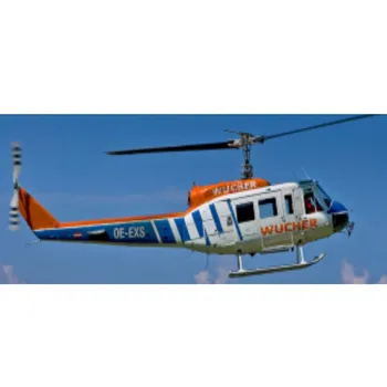 800 Размерный корпус Фюзеляжа вертолета Bell-205 Wucher из стекловолокна с механическим управлением, модель корпуса вертолета RC, Детали для вертолетов