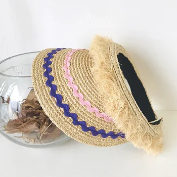 Панама свободного размера Женская Соломенная шляпа Пустой верх 2021 Женская летняя шляпа Защита от солнца Спорт на открытом воздухе Рыбалка Пляжная шапочка