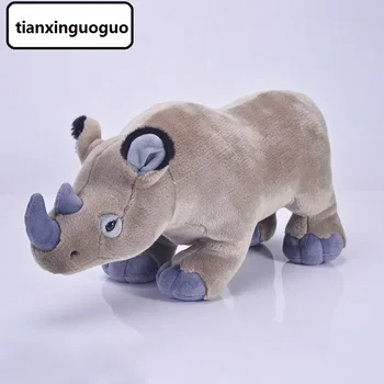 большая плюшевая игрушка-носорог, высококачественная кукла-носорог, подарок около 50 см