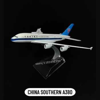 Металлическая модель самолета в масштабе 1: 400, 11.CHINA SOUTHERN A380 Flight Replica Самолет, отлитый под давлением, Авиационная Миниатюрная художественная подарочная игрушка