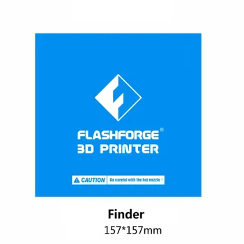 5 шт. Flashforge 3D принтер Finder наклейки 3D принтер платформа лента 157*157 мм монтажная пластина лента
