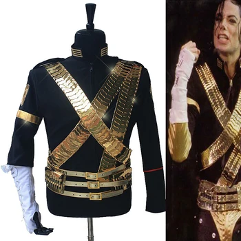 Редкий MJ Michael Jackson Classic JAM Jacket & Metal, полный комплект, Пуля в стиле панк, точно такая же Высокая коллекция, подарок для костюмированного шоу на Хэллоуин