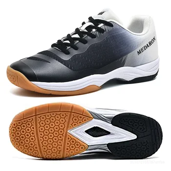 2023 Летняя обувь для бадминтона, Мужская обувь, Новая нескользящая и прочная обувь для тренировок, Теннисные туфли, дышащая спортивная обувь, Размер 35-46