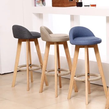 Современный стул для столовой, Индивидуальный Деревянный Мягкий Обеденный стол Высотой до пола, стулья со спинкой, Кухонные Cadeiras Мебель для дома MQ50CY