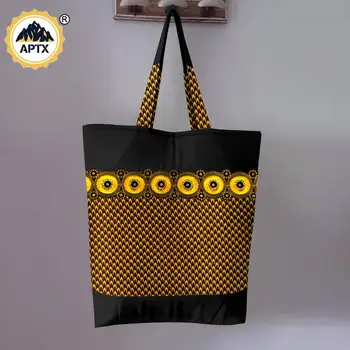 Женская сумка с принтом дашики в Африканском стиле, женская традиционная сумка для покупок в Анкаре с аппликацией