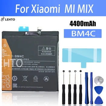 100% Оригинальный аккумулятор BM4C для замены телефона XIAOMI Mi MIX Bateria