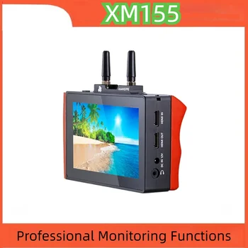 FORHOPE XM155 5,5 дюймов 3в1 Камера Зеркальный Монитор Беспроводной Видеопередатчик Приемник Система Передачи Устройства Поддержка Сенсорного экрана