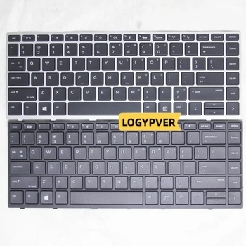 для HP Probook 430 G5 440 G5 445 G5 640 G4 645 G4 640 G5 Черная Серебристая клавиатура для ноутбука US English SG-87710-40A