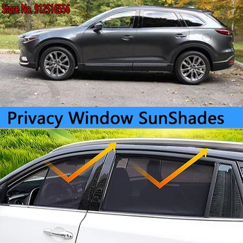 Боковой Солнцезащитный Козырек Защита От Затенения Окна Солнцезащитный козырек Автомобильные Аксессуары Для Mazda CX-9 TC 2016 - 2023 2017 2018 2019 CX9