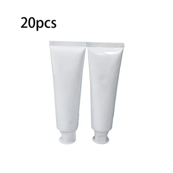 20 Упаковок косметического шланга, пустая алюминиевая пластиковая трубка, бутылочки для отжима Крема, лосьона для кожи, косметический дорожный контейнер