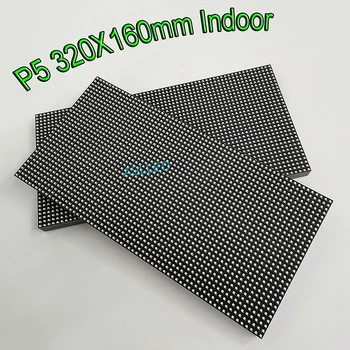 Размер внутреннего светодиодного модуля P5 320*160 мм SMD 2121 RGB HUB75 светодиодная панель дисплея
