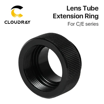Удлинительное кольцо для трубки объектива серии Cloudray E CO2 O.D. 25 мм, трубка для объектива D20 F63.5mm/127 мм, объектив для станка для лазерной резки CO2