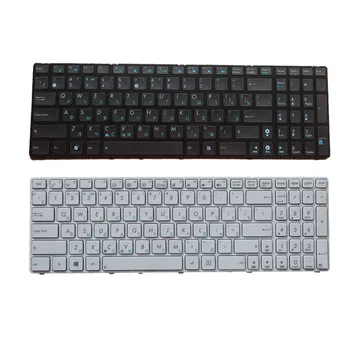Новинка для Asus N71Ja N71Jq N71Jv N71V N71Vn бело-черная русская клавиатура RU