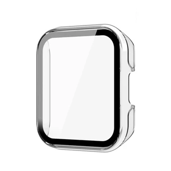 Защитная пленка из закаленного стекла, жесткий чехол для ПК, подходит для Haylou RS4/RS4 Plus Smartwatch, защитная оболочка для бампера экрана