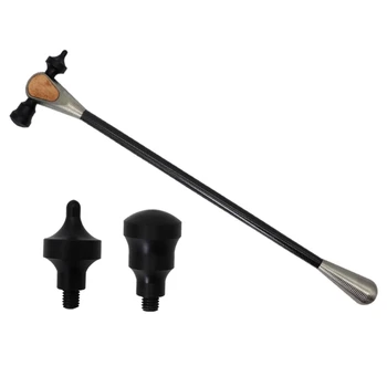 Нажимная ручка, инструменты для снятия вмятин, Гвоздодер с 2 головками, инструмент для ремонта вмятин