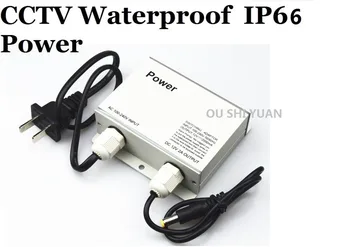 Бесплатная доставка: новый высококачественный источник питания для видеонаблюдения, водонепроницаемый открытый IP66 AC110V-220V DC12V 2A для CCTV камеры