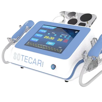 Портативный Аппарат для похудения тела 448 кГц, сжигающий жир, Tecar indiba, Аппарат для снятия Физической боли, антицеллюлитный массажер