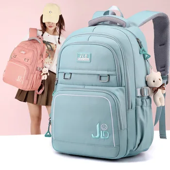 водонепроницаемые детские школьные сумки для девочек, рюкзак для начальной школы, ортопедический школьный рюкзак, детская сумка для книг Mochila Infantil