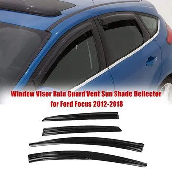 20 комплектов оконного козырька, защита от дождя, солнцезащитный козырек, дефлектор для Ford Classic Focus 2007-2011 2012-2017 2018 ESCORT EcoSport