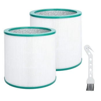 2 Упаковки Сменных воздушных HEPA-фильтров для Dyson TP00/TP02/TP03/AM11, Башенный очиститель для Dyson Pure Cool Link