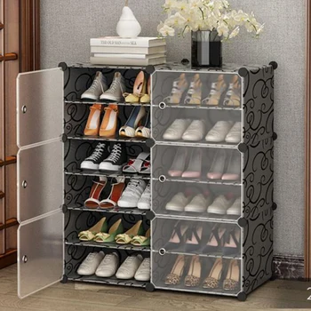 Полки для обувного шкафа, Пластиковый Держатель для хранения, Подставка-Органайзер, Шкаф для обуви в спальне, Входные Шкафы для мебели в Салон