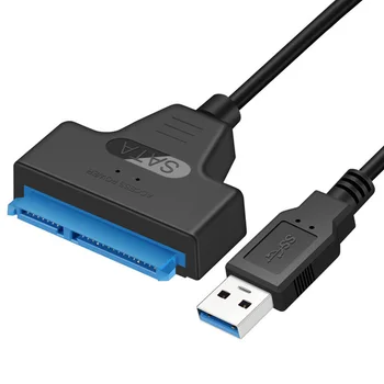 22-Контактный кабель USB SATA 2,5 для жесткого диска, конвертер для жесткого диска, поддерживающий провод Type-C