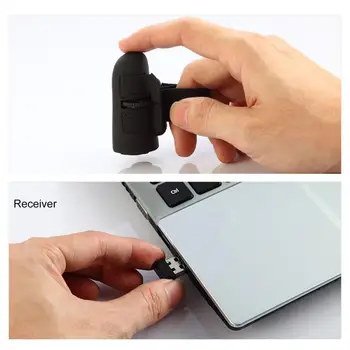 Легкая мышь, мышь для повышения производительности, легкие портативные беспроводные кольца для пальцев, мышь для ноутбука, планшетного ПК, уменьшающая клавиатуру