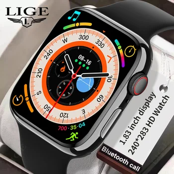 Мужские Смарт-часы LIGE с 1,83 