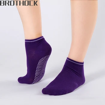 Прямые продажи с фабрики Brostock женские спортивные носки для йоги, женские спортивные носки с сахарной ватой, носки для йоги, быстросохнущие летние носки-лодочки
