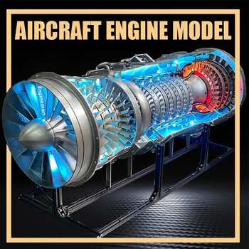 Модель турбовентиляторного двигателя J-20 длиной 200 см, двигатель истребителя, ограниченная серия, Изготовленная на заказ Большая модель турбовентиляторного двигателя