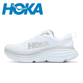 Мужские и женские кроссовки HOKA Bondi 8, легкие амортизирующие уличные кроссовки для бега, Эластичные повседневные кроссовки для марафона