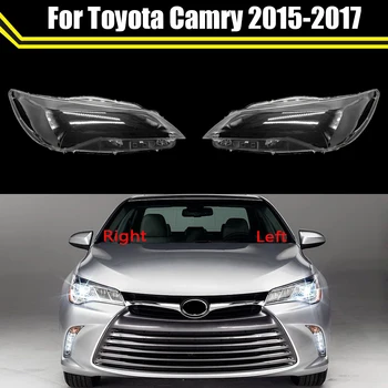 Прозрачная Стеклянная Оболочка фары Абажур Крышка Объектива фары Для Toyota Camry 2015 2016 2017 Европейской и американской версии