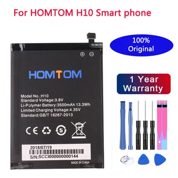 100% Новый Оригинальный Для Homtom H10 3500 мАч Высококачественный Сменный Смарт-мобильный Телефон Batteria + Бесплатные инструменты