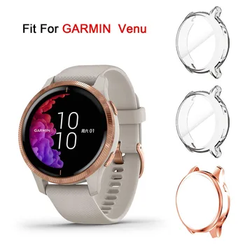 Ультратонкий Защитный чехол для экрана Garmin Venu GPG, 3 Упаковки Полного защитного чехла из ТПУ для ремешков Garmin Venu Smartwatch
