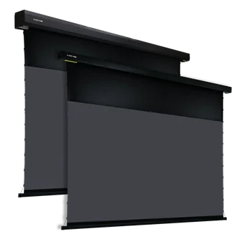 Оптовая продажа с фабрики, 3D Проекционный экран 4K с электрическим приводом, с серой антисветовой тканью