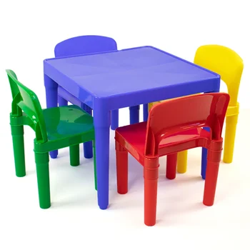 Детский стол и стулья из 5 предметов - основной