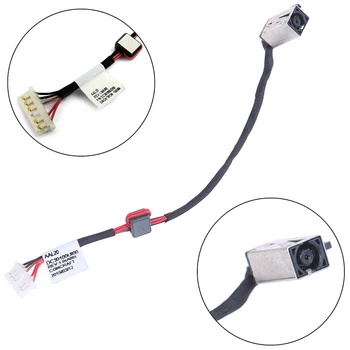 Разъем для подключения металлического кабеля Dell Inspiron 14-5455 15-5558 KD4T9 DC30100UD00 Питание от постоянного тока