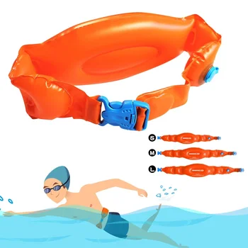 Портативный Надувной Плавательный пояс из ПВХ для Тренировок по плаванию в Бассейнах с Сопротивлением для Детей, Взрослых, Семьи